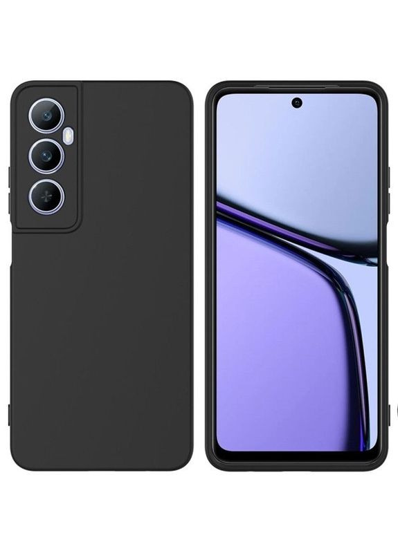 Чохол TPU Black Full Camera для Realme C65 4G Чорний Epik (372972657)