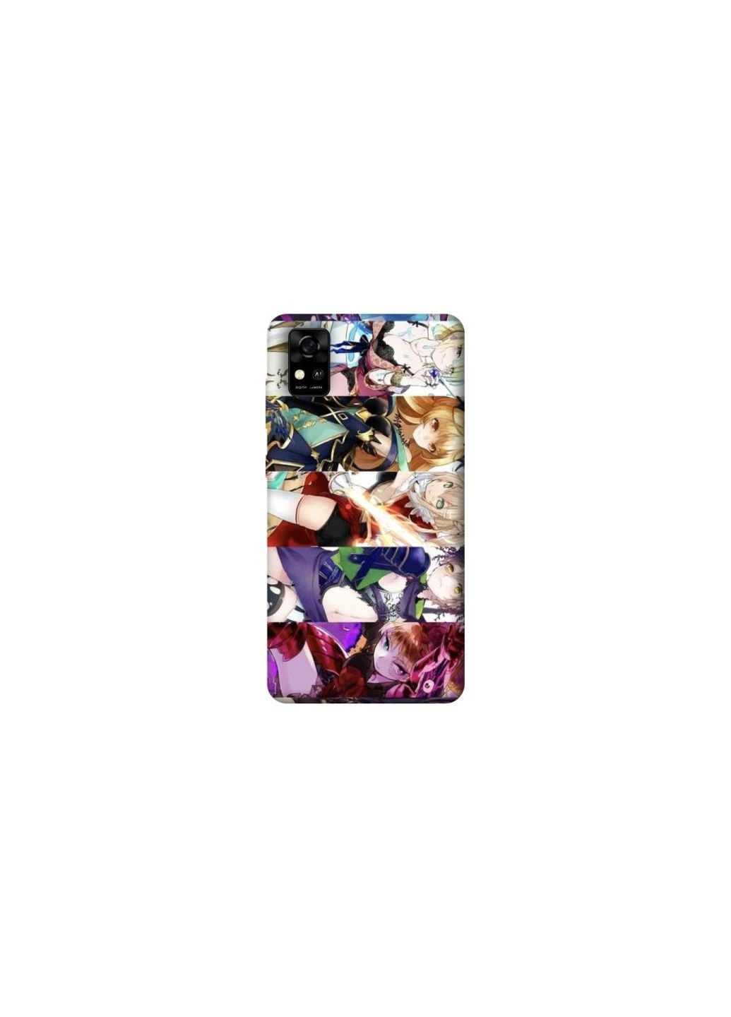 Чехол на ZTE Blade A31 Genshin Impact ver.2 Frontalka (395802426)