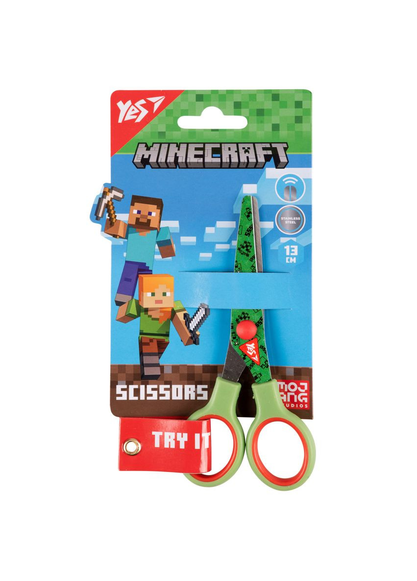 Ножницы канцелярские Minecraft 3 480436 13 см Yes (364502401)
