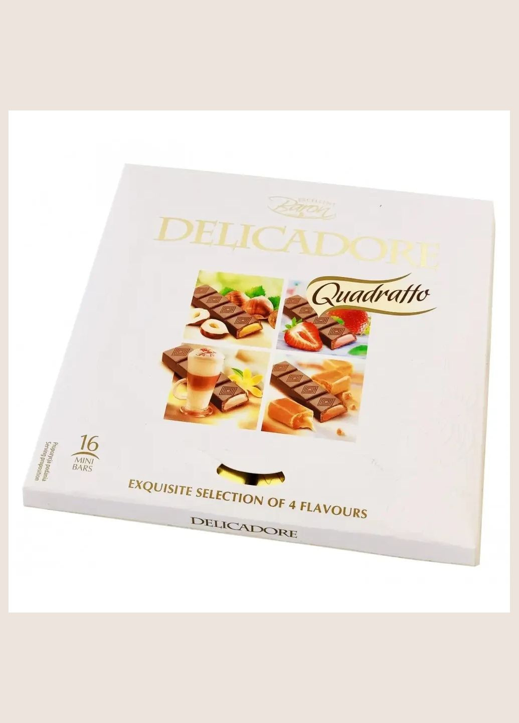Шоколад порційний Delicadore Quadratto 200г. Baron (330133267)
