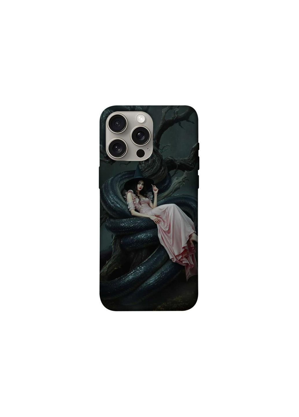 Чохол на Apple iPhone 15 Pro Max (6.7") Halloween Witch ver.7 Frontalka (361980731)