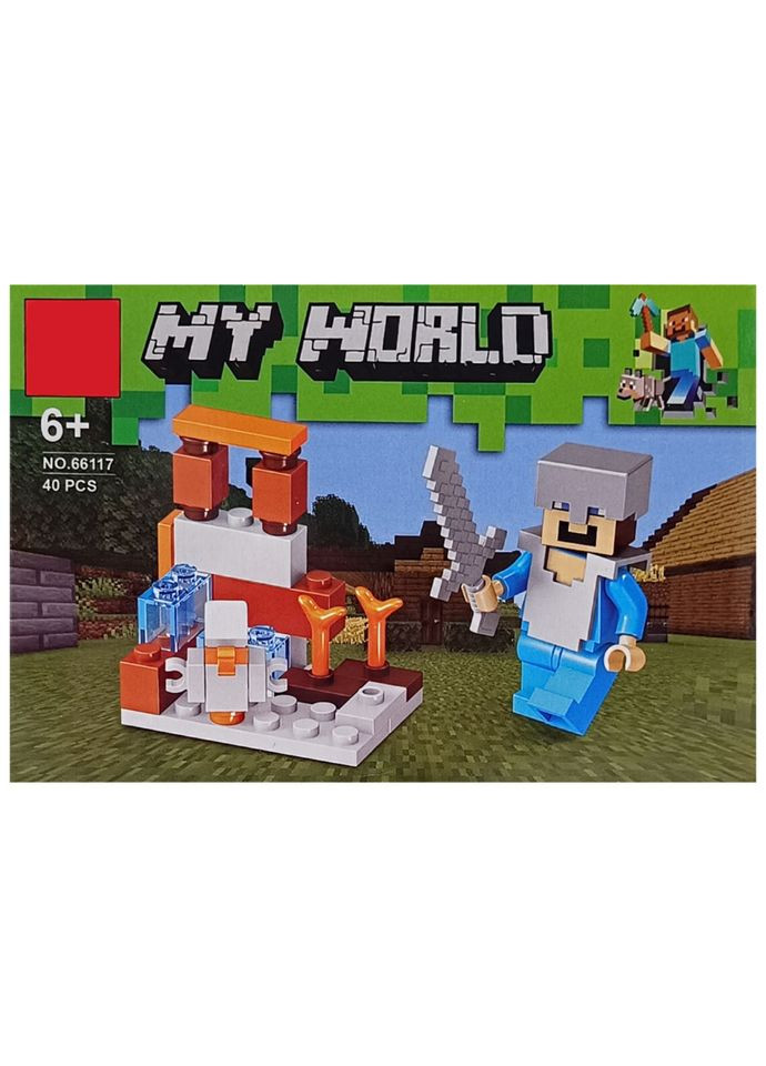 Конструктор дитячий "Minecraft" 66117-1, 39 деталей Bambi (332993297)
