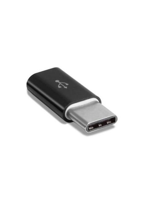 Перехідник (LA-Type-C-MicroUSB-adaptor black) Lapara Type-C to Micro USB (268143300)