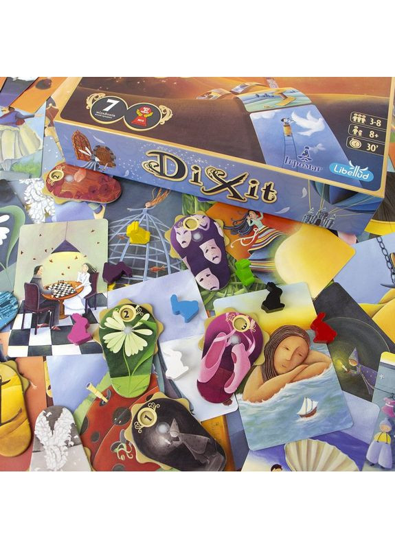 Настольная игра Диксит (Dixit) (укр) ( ) Ігромаг DIX01UA (370762442)