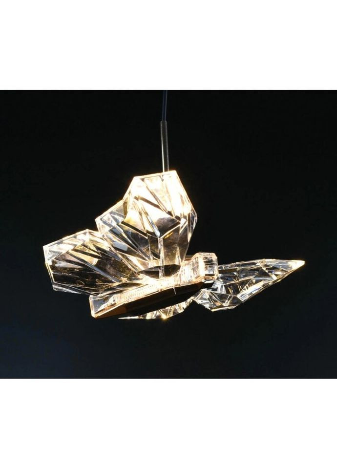 Люстра світлодіодна підвісна LED світильник для квартири на стелю ледве 26523 Золото 25-110х15х25 см. Sunnysky (335975484)