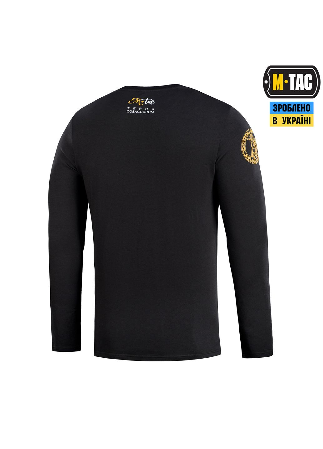 Футболка Земля Казаков длинный рукав Black () M-TAC (303414763)