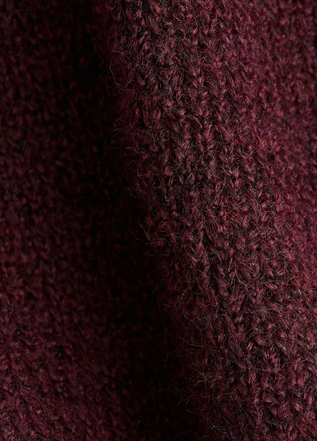 Бордовий демісезонний светр H&M