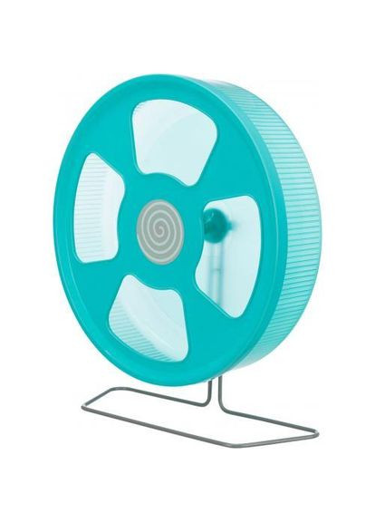 Колесо тренажер для великих хом'яків чи дегу, на підставці, d 33 см (пластик) (*) Trixie (322591530)