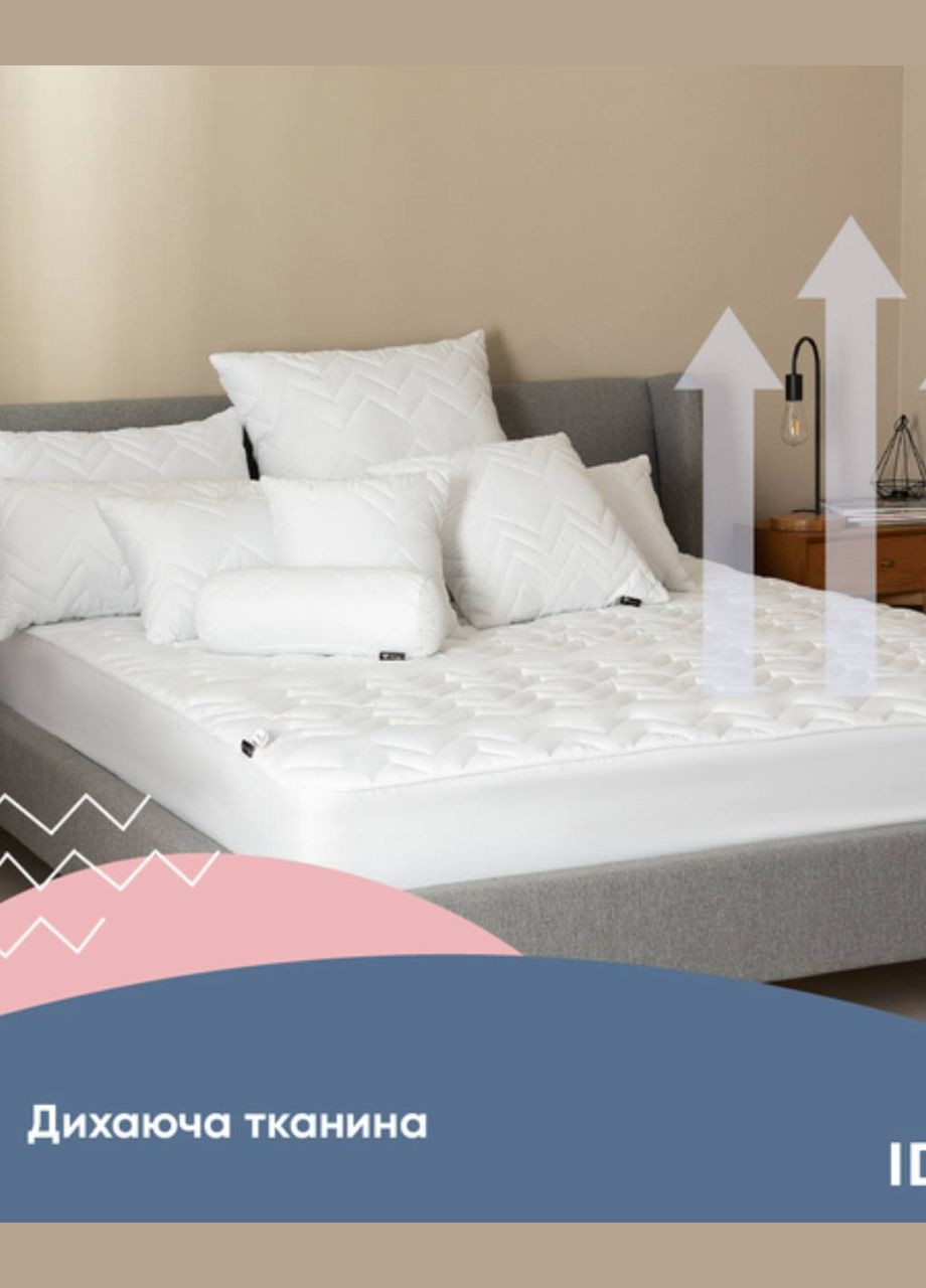 Наматрацник 90х200х35 см з натяжним бортом IDEIA Nordic Comfort (346269947)