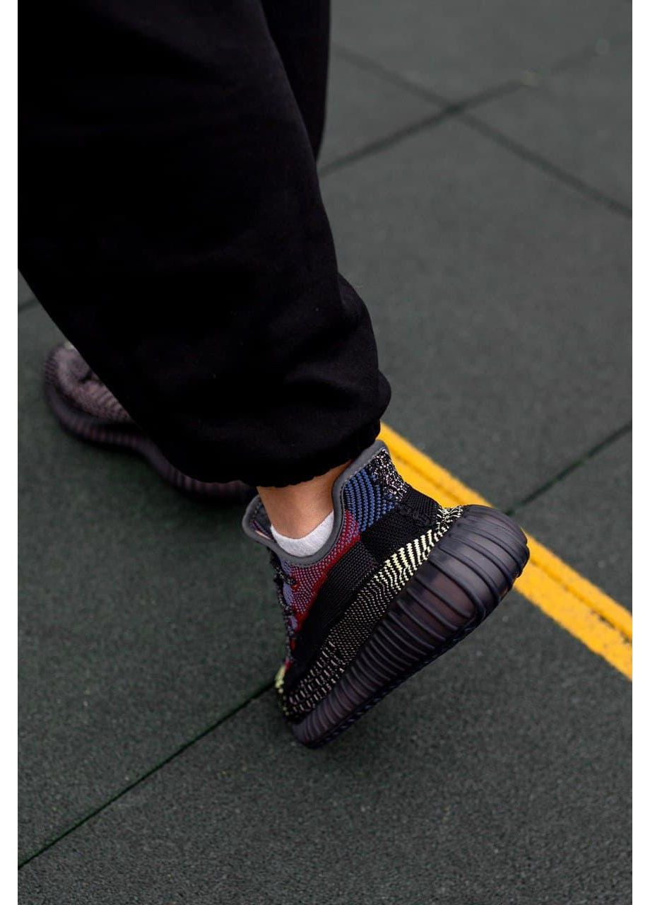 КРОССОВКИ ЖЕНСКИЕ ADIDAS YEEZY BOOST 350 V2 HOLIDAY АДИДАС ИЗИ БУСТ No Brand чёрные демисезоны (368861638)