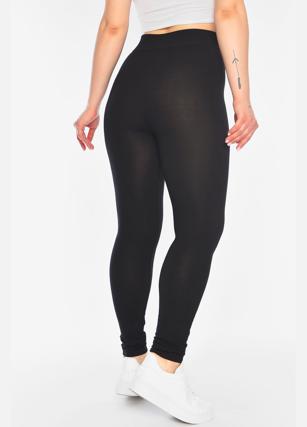 Лосини жіночі чорного кольору Let's Shop (317284394)