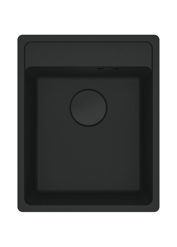 Кухонная мойка Maris, фрагранит, прямоугольник, без крыльев, 410х510х200мм, чаша - 1, врезная, MRG 610-37 TL, черный матовый FRANKE (360399082)