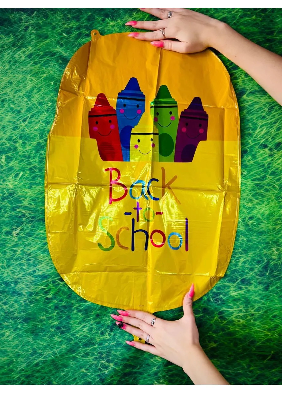 Набір Повітряних Кульок "Back to School" 7 предметів No Brand (406531319)