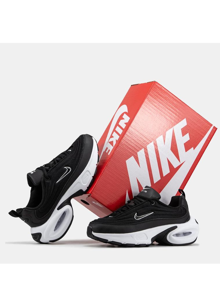 Чорні Осінні кросівки чоловічі nike air max portal black white найк аір макс тн плюс No Brand