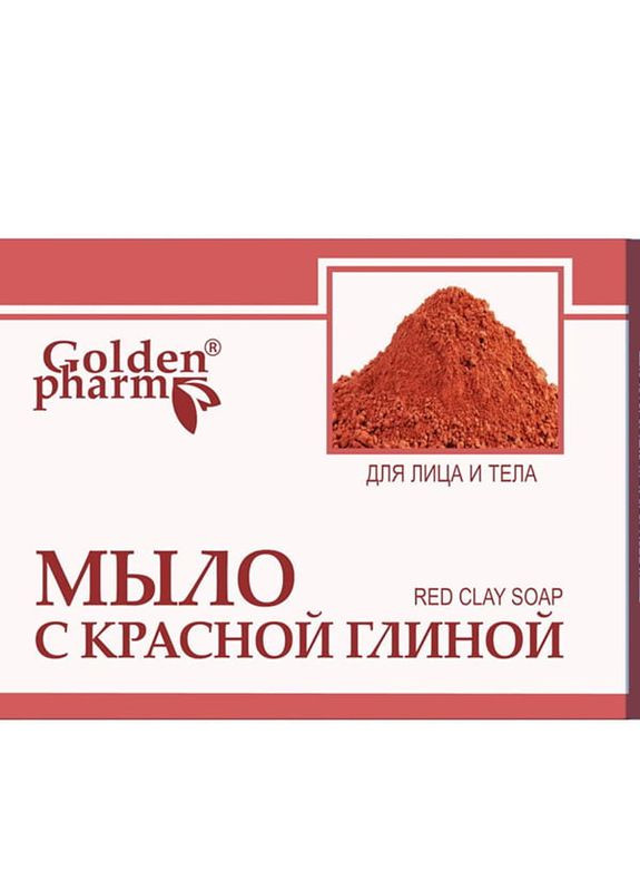 Мыло с красной глиной 70г Голден-фарм Голден-Фарм (289770972)
