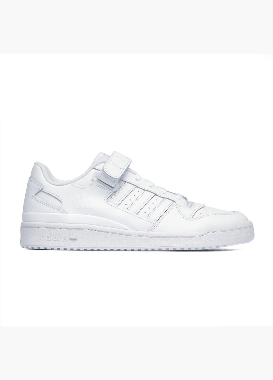 Білі кросівки чоловічі forum low white white fy7755 adidas