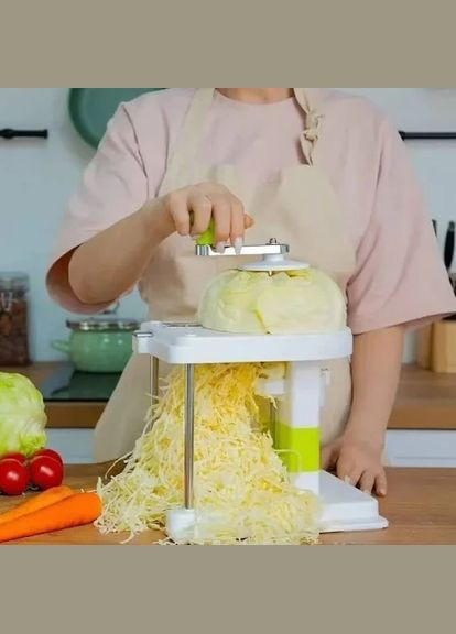 Капусторізка-шатківниця механічна + 3 запасні леза в комплекті (2087554114) No Brand (328920789)