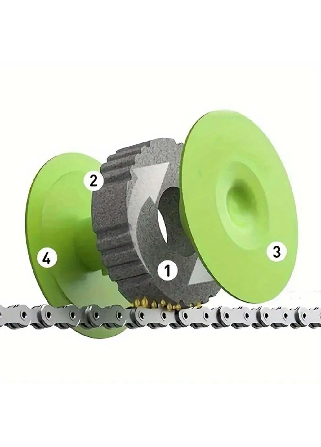 Портативний очищувач та змащувач велосипедного ланцюга Kitchen Master (338656780)