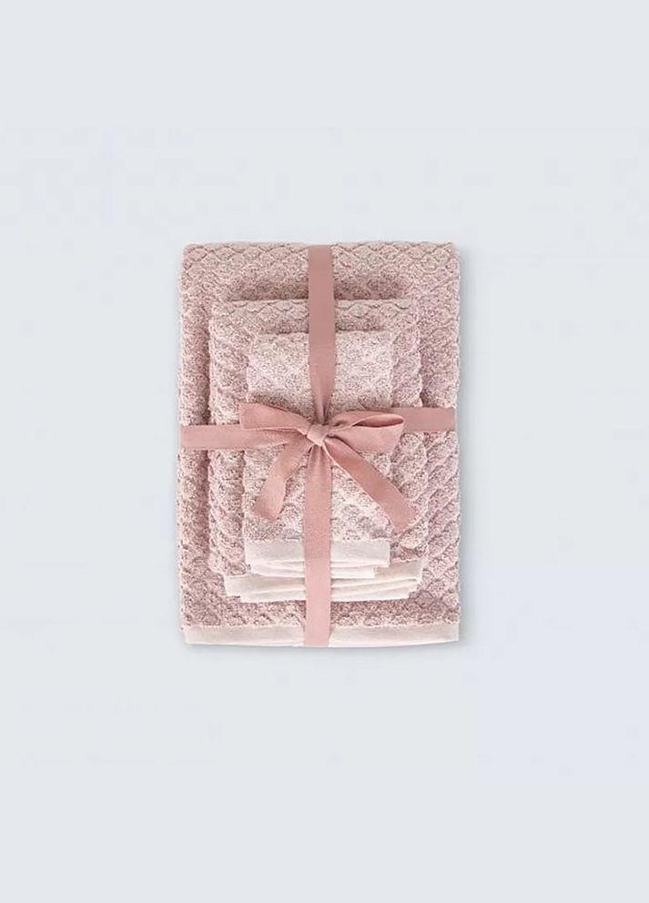 Irya набор полотенец - jena pembe розовый 33*33+50*90+70*140 розовый производство -