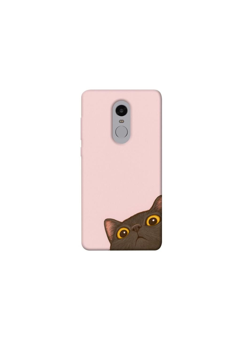 Чохол на Xiaomi Redmi Note 4X / Note 4 (Snapdragon) Peeping cat Frontalka (352228486)