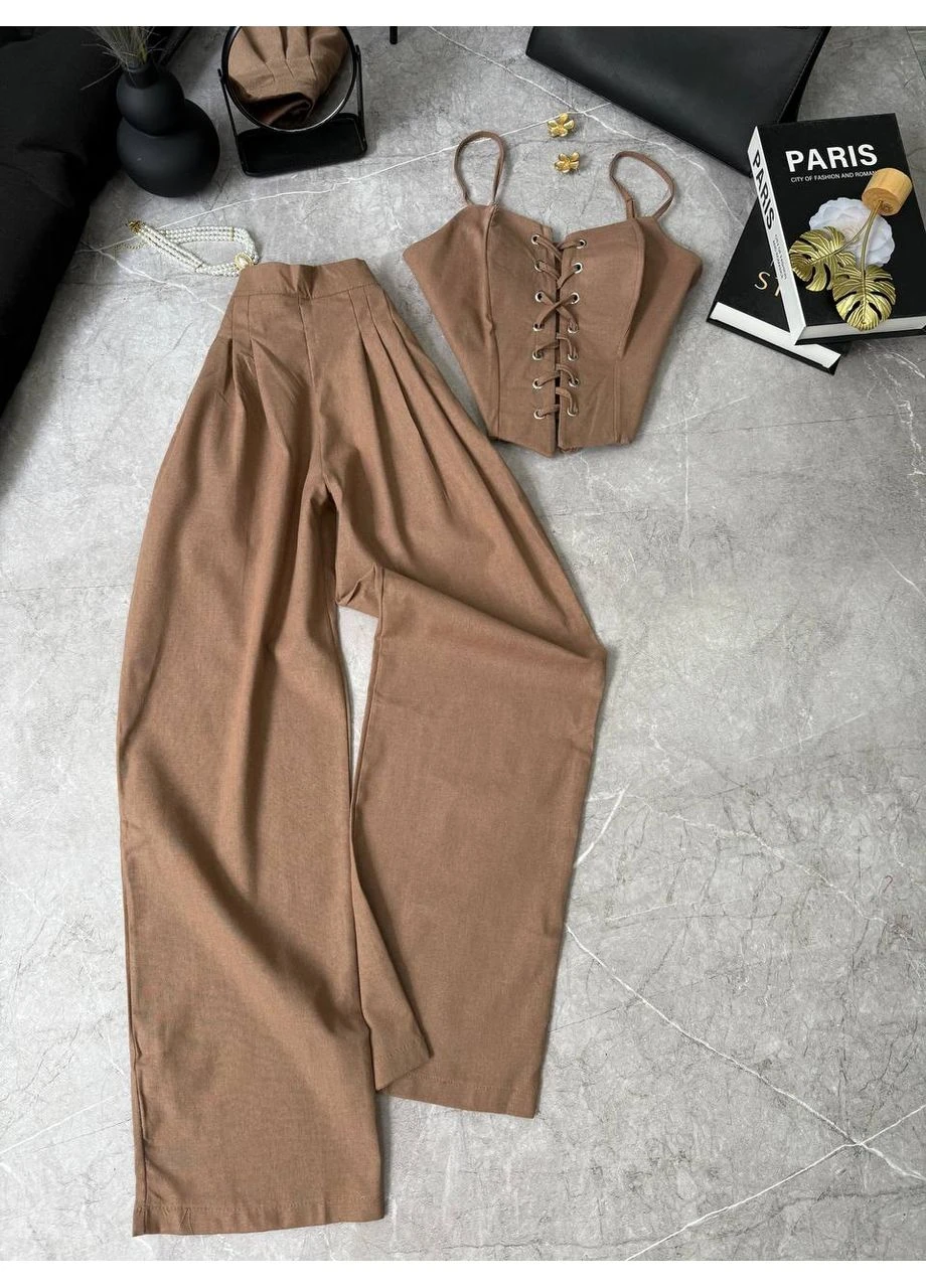 Женский льняной костюм FINO Mode (350946780)