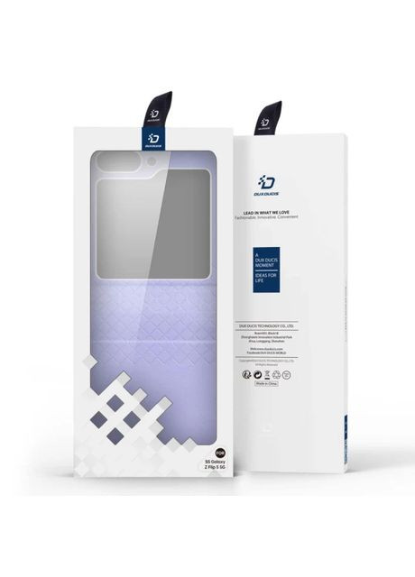 Чохол для смартфона DUX DUCIS for Samsung Flip 5 (DUXBRFlip5Purple) No Brand Bril (358930787)