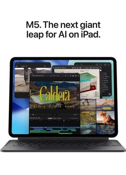 Планшет iPad Pro 13" M5 Wi‑Fi + Cellular 256GB with standard glass - Space Black (ME7W4TY/A) Apple (390919324)