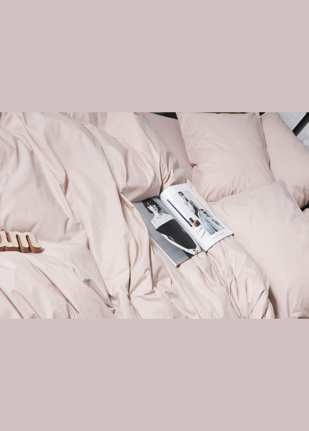 Комплект постельного белья Бязь Gold Люкс «» евро 200х220 наволочки 4х50х70 (MS-820004598) Moon&Star Blanc (293147793)