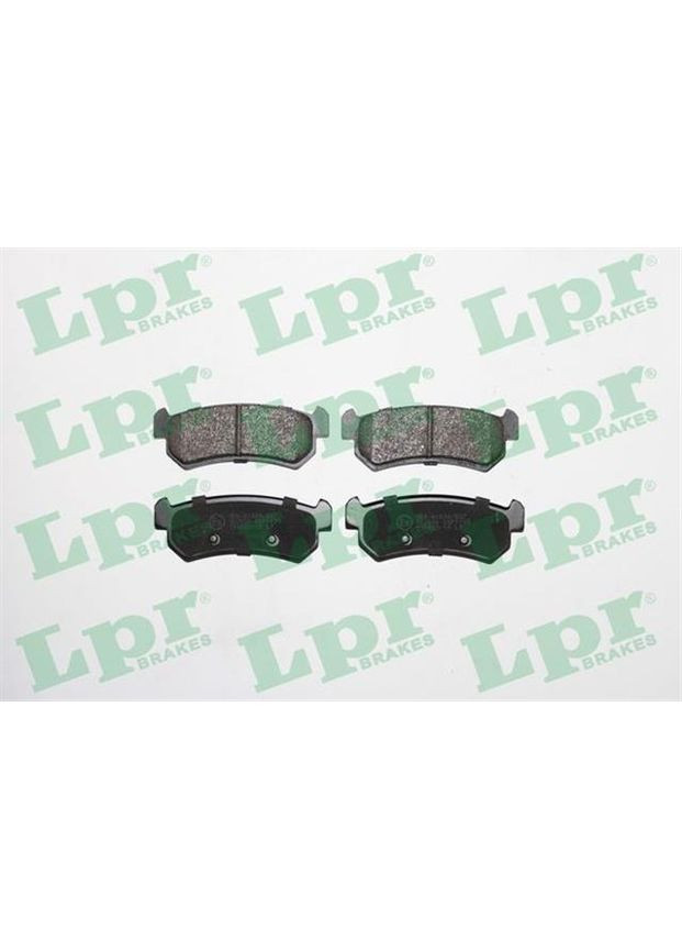 Колодка тормозной диск. CHEVROLET AVEO, LACETTI задн. (выр-во ). (05P1199) LPR (368899039)