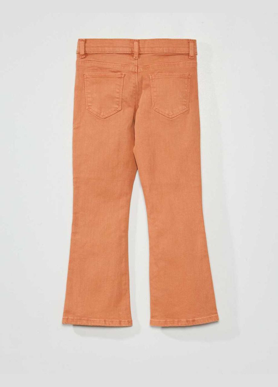 Светло-оранжевые джинсы демисезон,бледно-кирпичный, Kiabi
