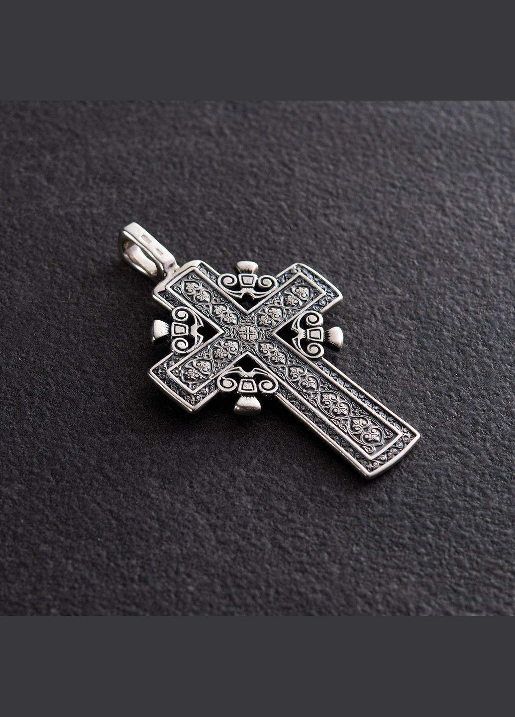 Православний хрест Голгофський хрест (чорніння) 13501 Oniks (264023320)