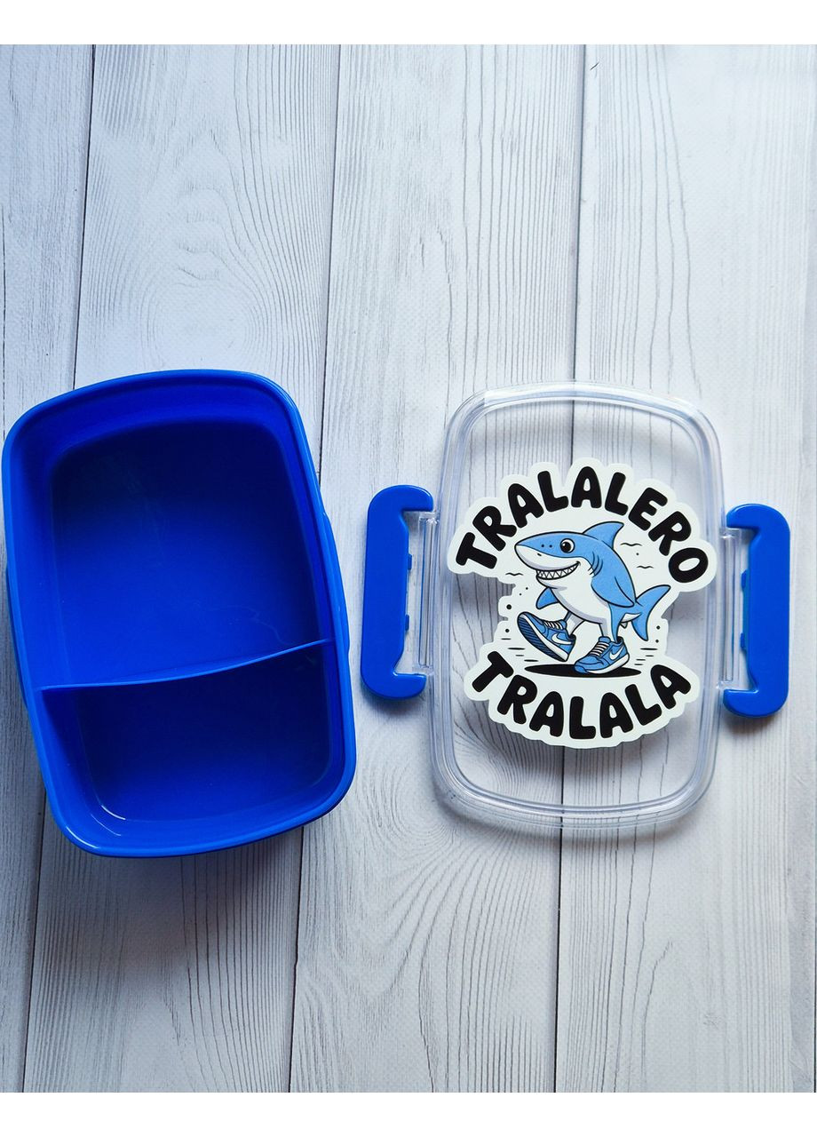 Ланч бокс дитячий Акула Тралалеро Тралала Tralalero Tralala 800 мл (дизайн 55) Creative (355387409)