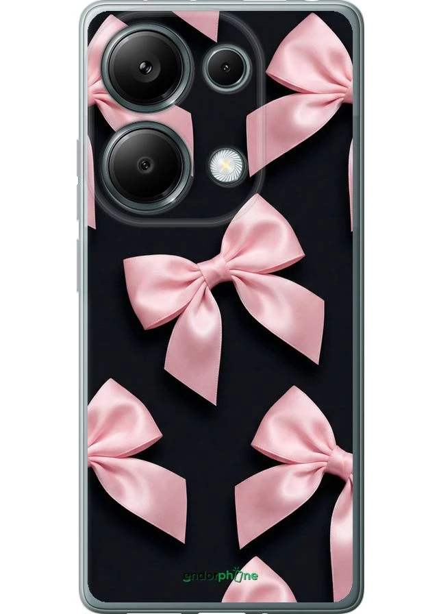 Чехол на Xiaomi Redmi Note 13 Pro 4G Coquette Ribbons Dark Coquette "6767u-3653-70447" Endorphone (378752354)