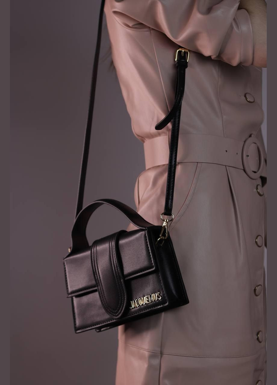 Женская сумка Jacquemus black, женская сумка, Жакмюс черного цвета No Brand (307925737)