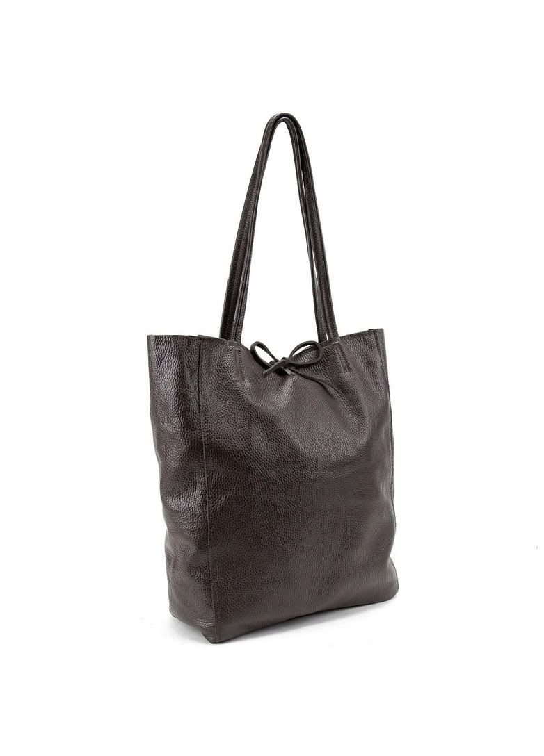 Сумка жіноча класична шопер на плече з натуральної шкіри флотар повсякденна RoyalBag F-IT-7622DBM (368156747)