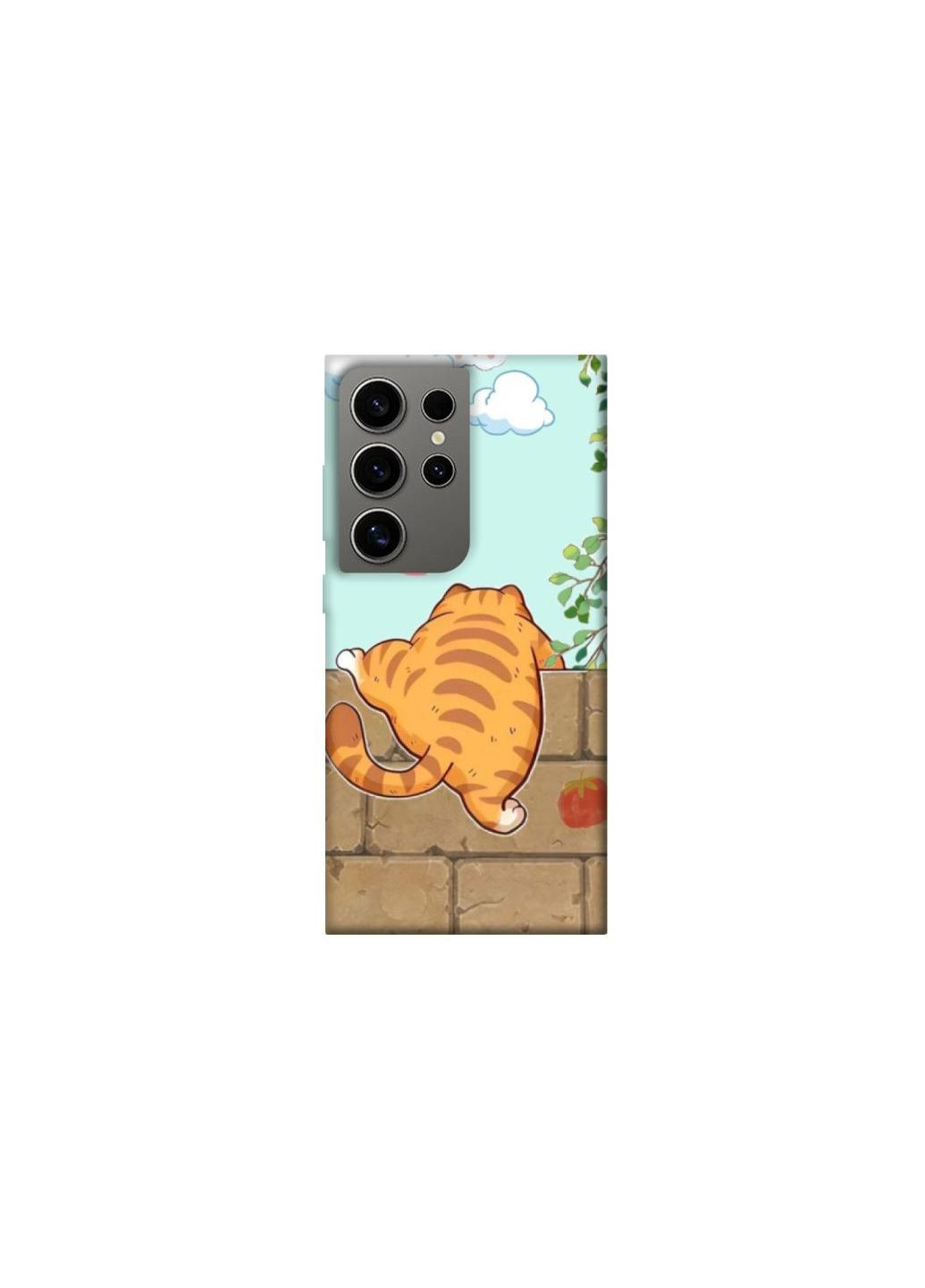 Чехол на Samsung Galaxy S24 Ultra Cat the meow Frontalka (352206347)