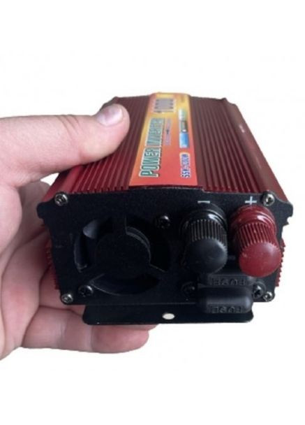 Перетворювач напруги Power Inverter UN-3056 12-220 В 1500W 12V автомобільний (1758640576) No Brand (335808184)