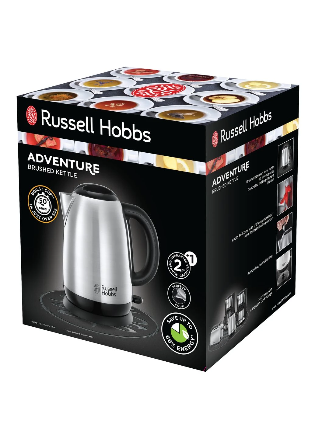 Електрочайник Adventure 23912-70 Russell Hobbs (315600587)