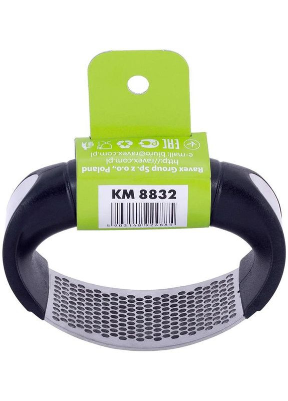 Прес для часнику 10.8х5.2х7см з нержавіючої сталі з пластиковою ручкою Kamille (372171276)