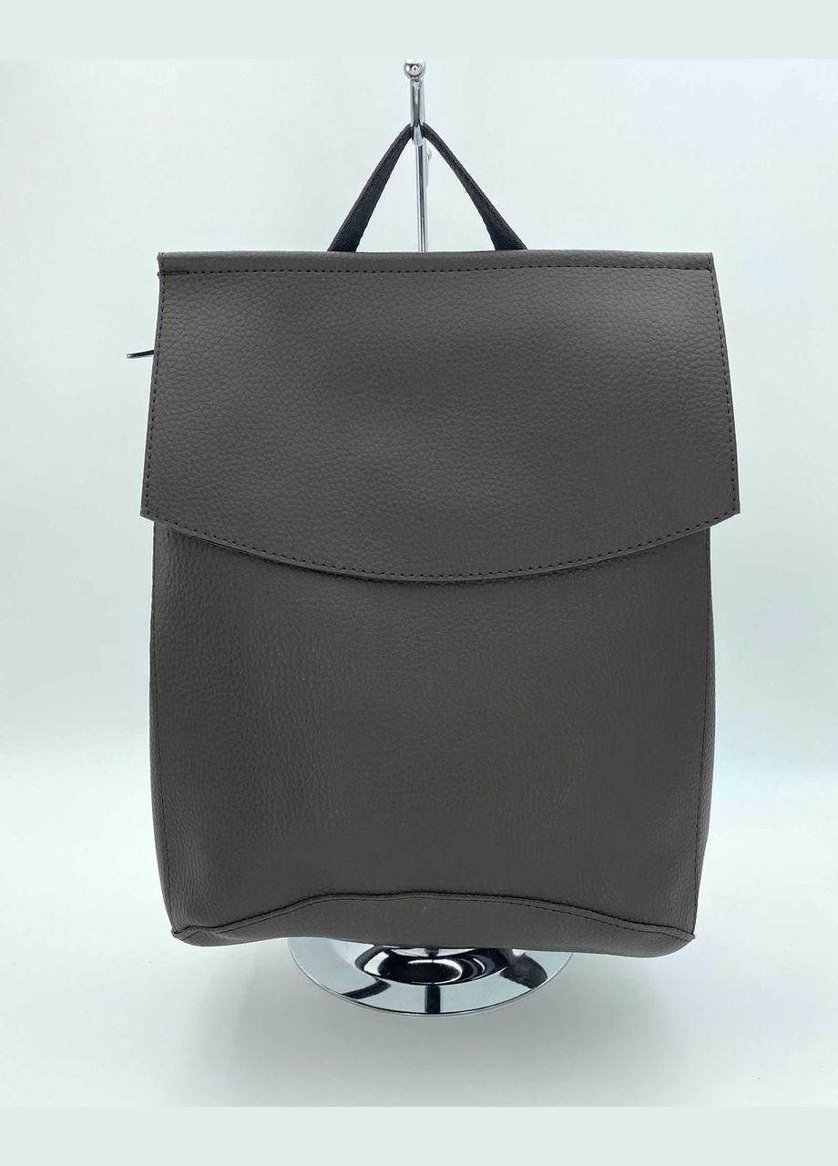 Женский рюкзак-трансформер из экокожи повседневный в коричневом цвете 44205 WeLassie (298571377)