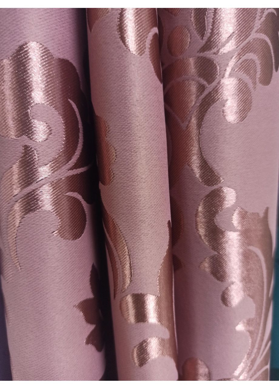 Комплект Штор Блекаут двостороння гобелени фрезовий 300х250 No Brand (353832946)