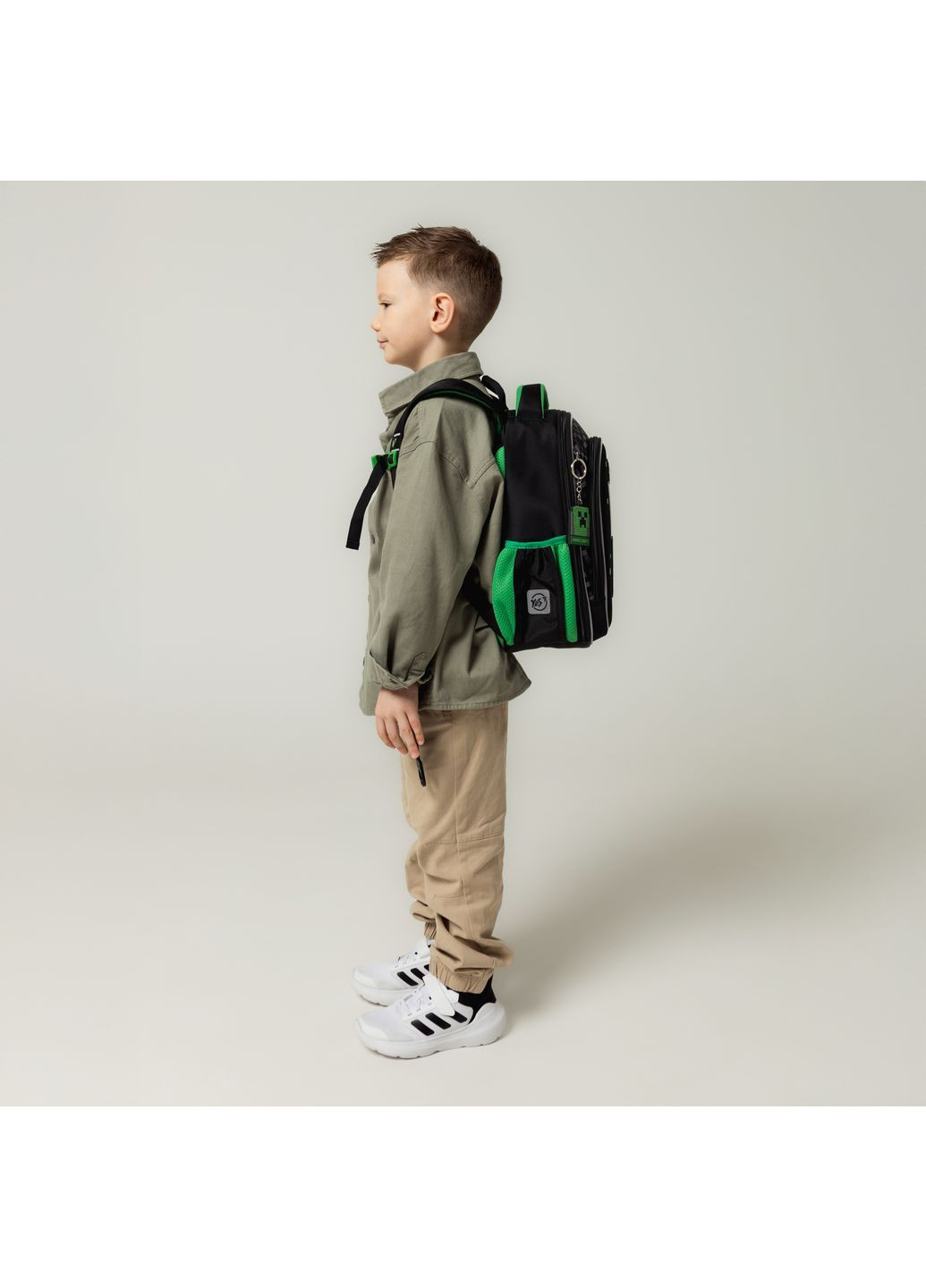 Рюкзак шкільний напівкаркасний S-109 Minecraft World 37х26х13 см Різнокольоровий (559882) Yes (365290838)