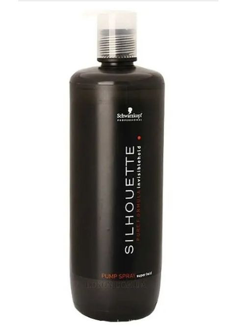Лак для волос сильной фиксации Silhouette Pumpspray super hold 1000 мл Schwarzkopf (361072060)