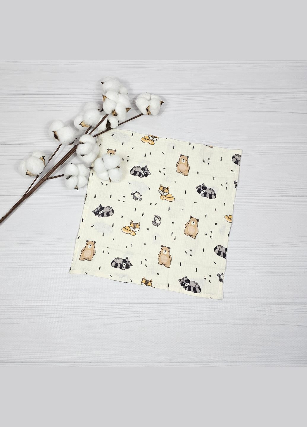 Подарочный набор с детским пледом, игрушками и картами для фотосессии a.l.babybox Лесная мелодия No Brand (330244560)