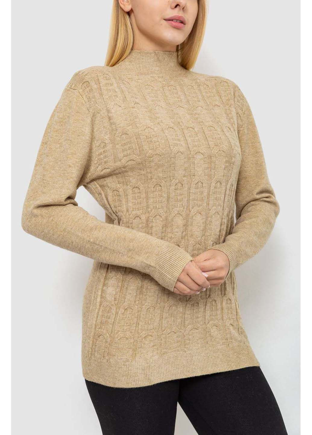 Оливковый демисезонный свитер Ager