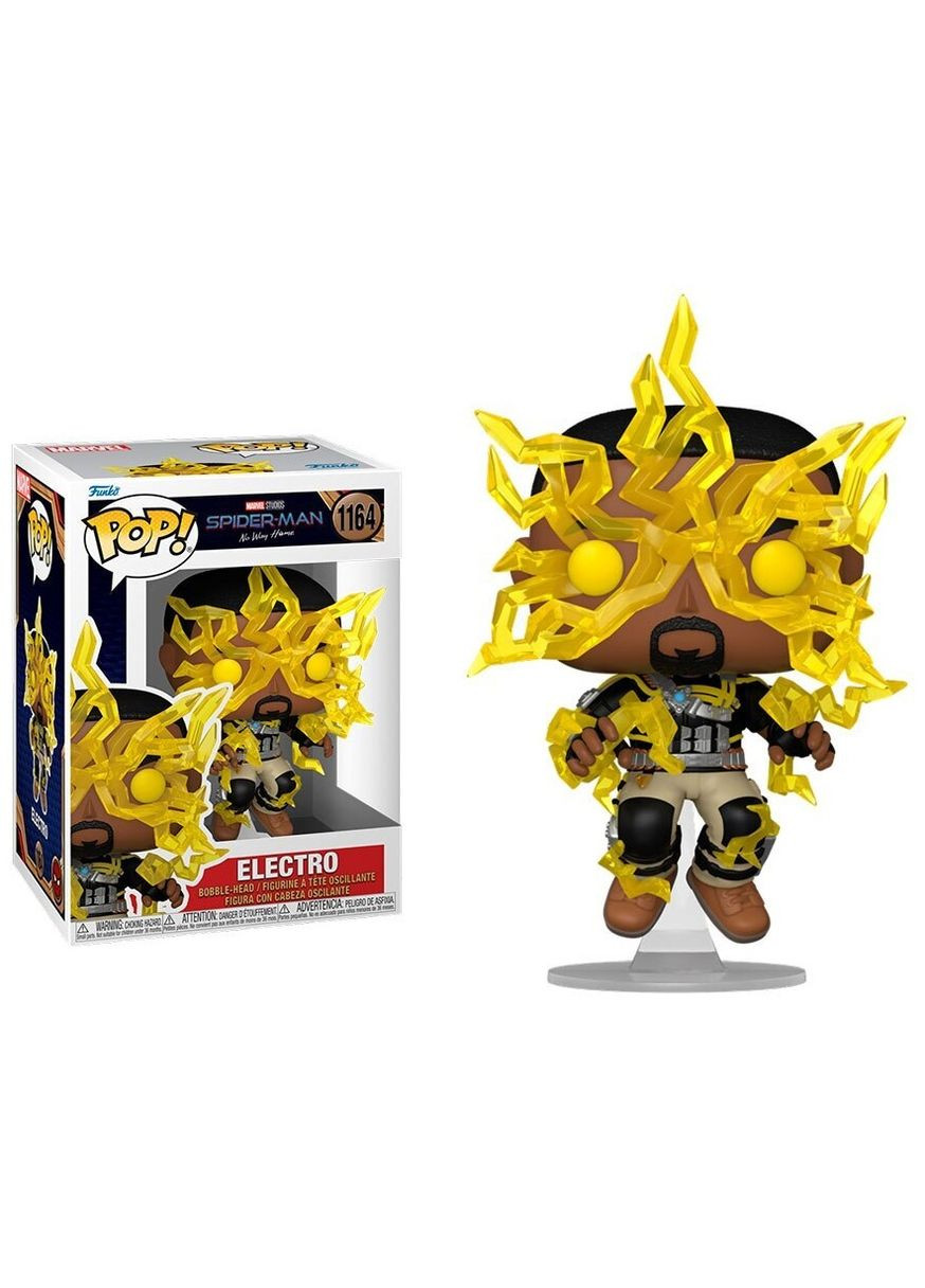 Колекційна фігурка Mystery Minis Марвел Людина павук Електро Marvel Spider-Man Electro 10 см FP SM E 1164 Funko (370776741)