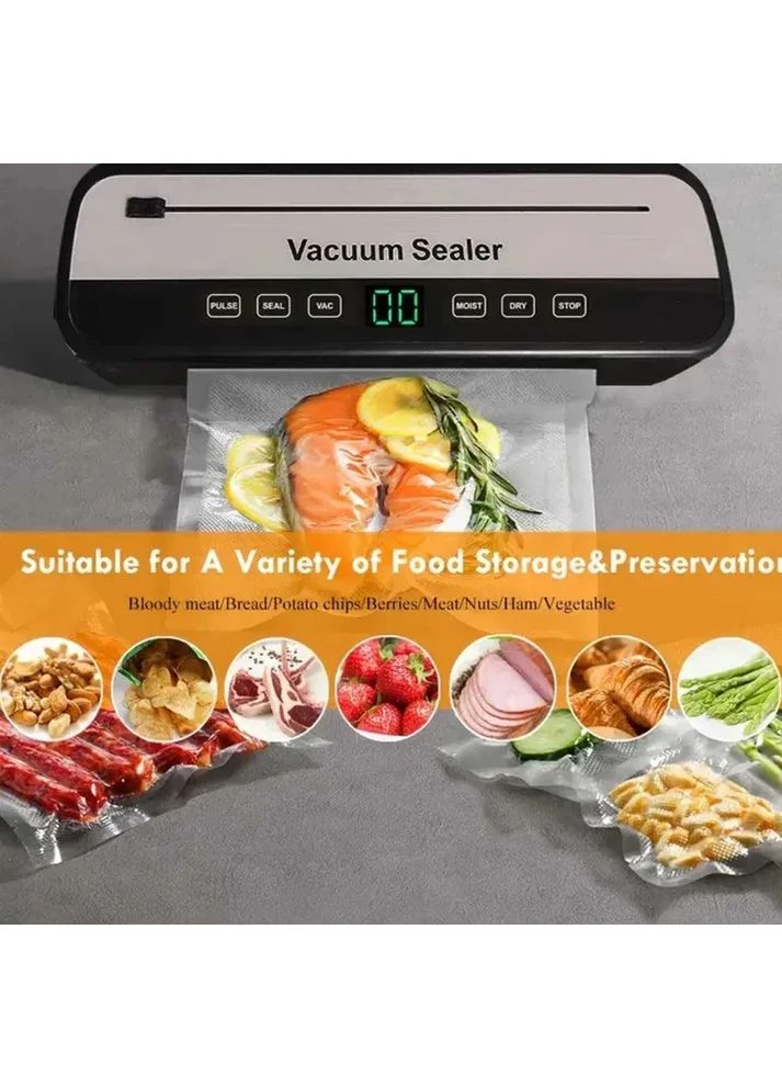 Вакууматор HZ-001 100W Сенсорний вакуумний пакувальник продуктів Esonstyle (393958433)