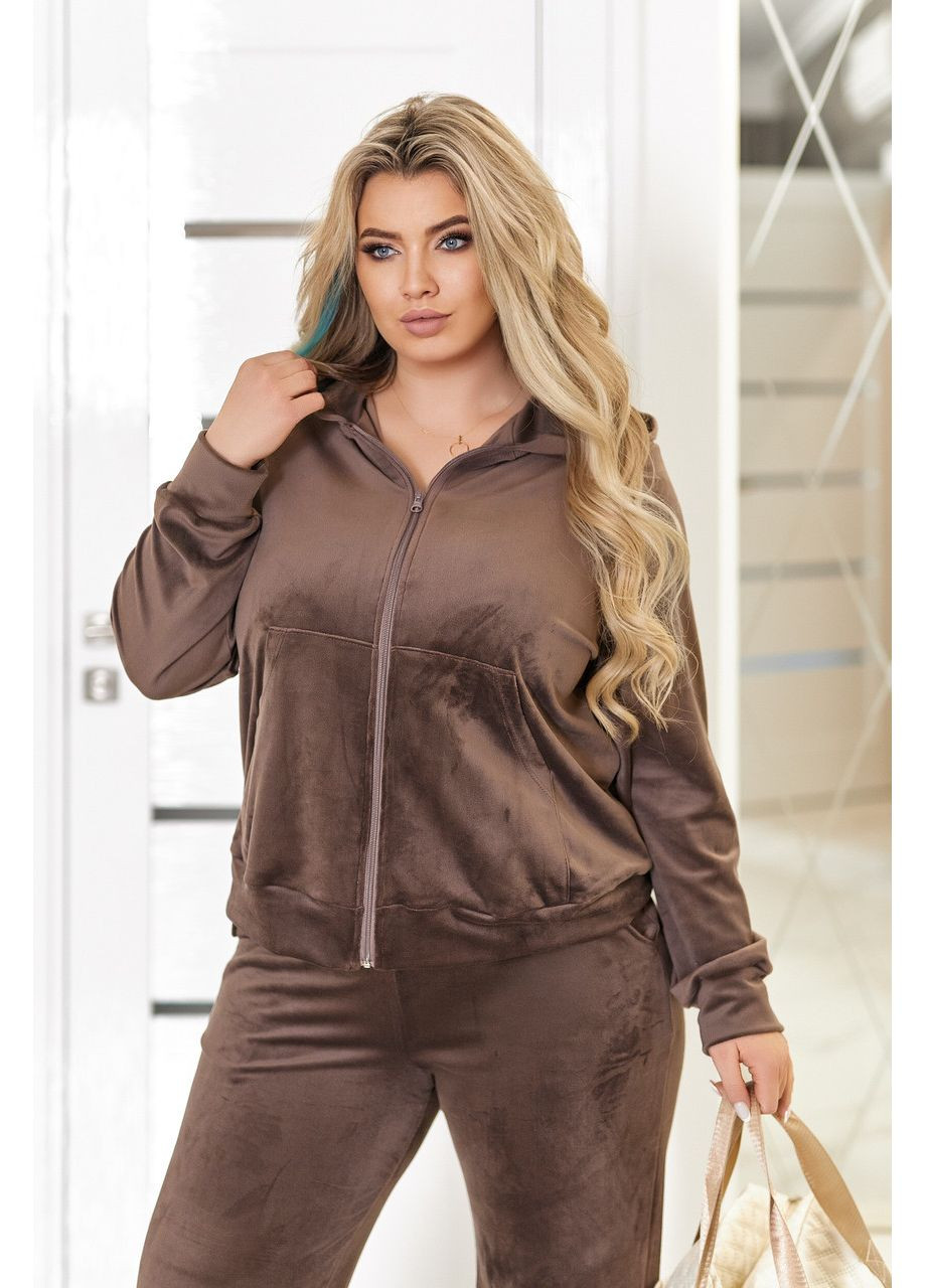 Велюровий спортивний костюм жіночий Fashion (360769336)