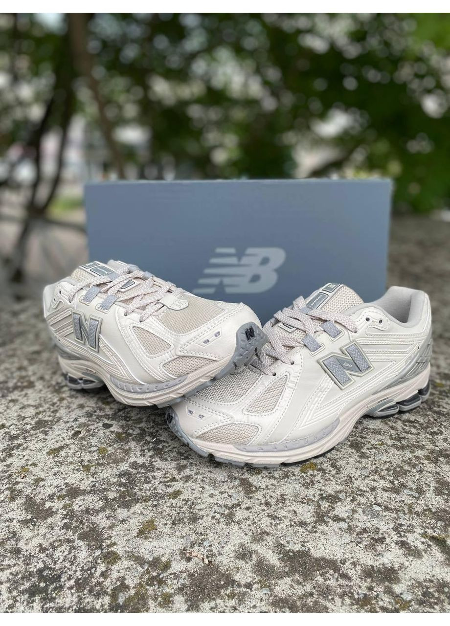 КРОССОВКИ ЖЕНСКИЕ NEW BALANCE 1906R WHITE GREY M1906RD НЬЮ БЕЛАНС 1906R No Brand серые демисезоны (367173790)