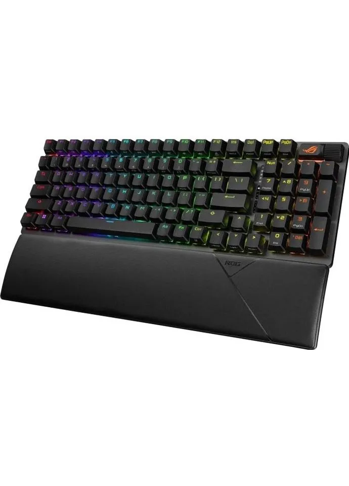 Клавіатура ROG Strix Scope II X NX Snow V2 ABS USB UA Black (90MP037A-BKMA00) Asus (390931202)